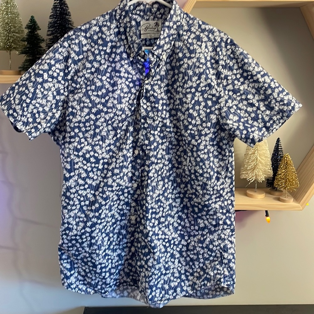 XL Bonobos slim fit short sleeve button down